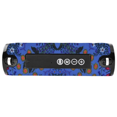 Портативная беспроводная Bluetooth колонка TG-123 blue - изображение 3