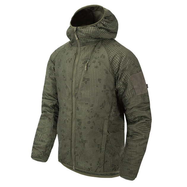 Куртка Wolfhound Hoodie Helikon-Tex Олива Нічний Камуфляж XXL - зображення 1