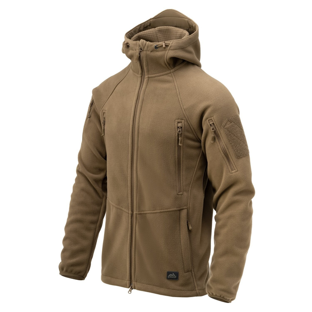 Куртка тактична флісова Helikon-Tex Patriot MK2 Hybrid Fleece Койот L Модель 2023 - зображення 1