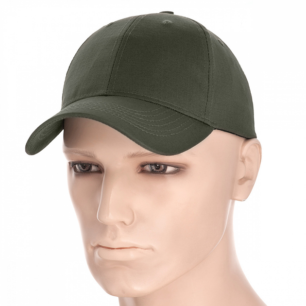 M-Tac бейсболка Flex ріп-стоп Army Olive, тактична кепка, кепка олива, військова літня кепка - зображення 1
