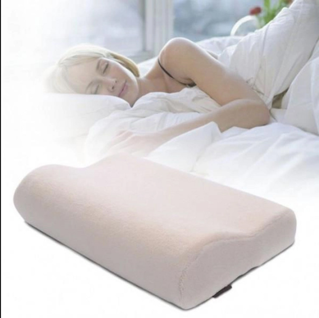 Ортопедическая подушка Memory Pillow с эффектом памяти – фото, отзывы ...