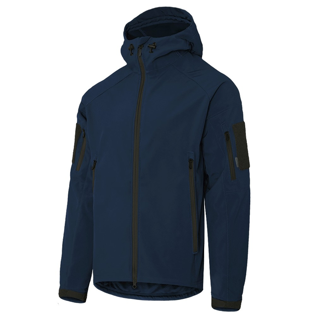 Тактична куртка Camotec CM Stalker SoftShell Синя 3XL - зображення 1