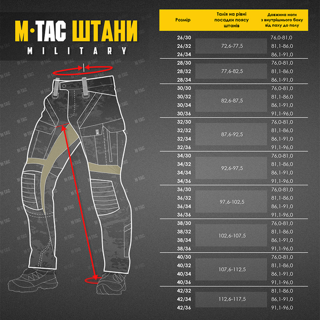 Штани Sturm Gen.II ріп-стоп MM14 M-Tac Піксель 28 - зображення 2