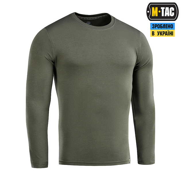 M-Tac футболка длинный рукав 93/7 Army Olive 2XL - изображение 1