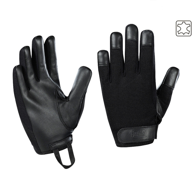 M-Tac перчатки Police Black L - изображение 1