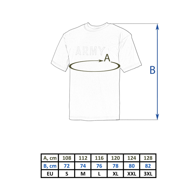 Футболка MFH «Army» бавовняна Олива 2XL - зображення 2