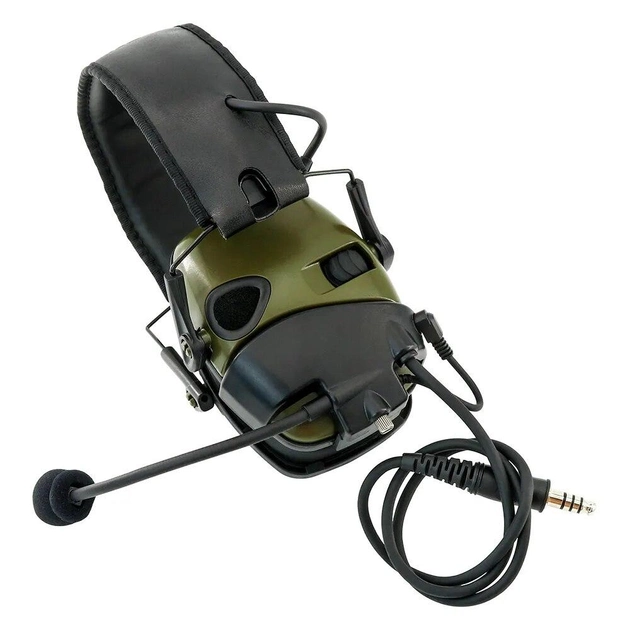 Активні навушники Howard Impact Sport + Адаптер з мікрофоном для підключення до рації (12500mic) - зображення 2