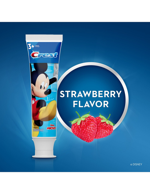 Зубна паста дитяча Crest Kid's Disney Junior Mickey Mouse Strawberry 119гр (037000751267) - зображення 3