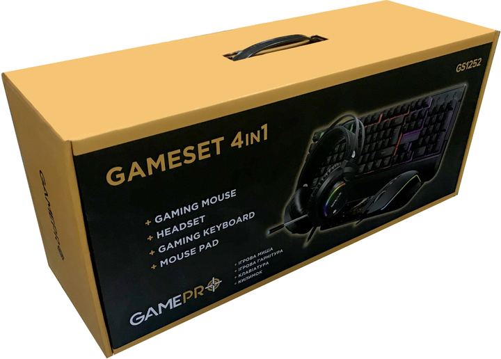 Комплект дротовий GamePro Gameset 4 в 1 USB (GS1252) - зображення 11