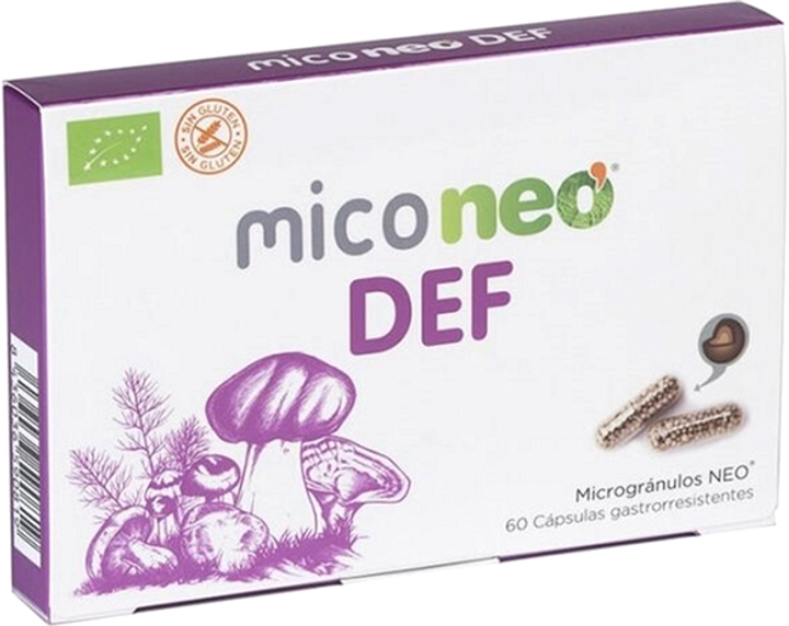 Probiotyk Neovital Mico Neo Def 60 Capsules (8436036590819) - obraz 1