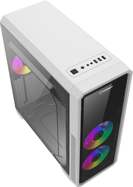 Корпус GameMax G561-FRGB-WH White - зображення 4