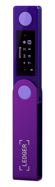 Криптокошелёк Ledger Nano X Amethyst Purple (Фиолетовий Аметист) - криптокошелек - изображение 6