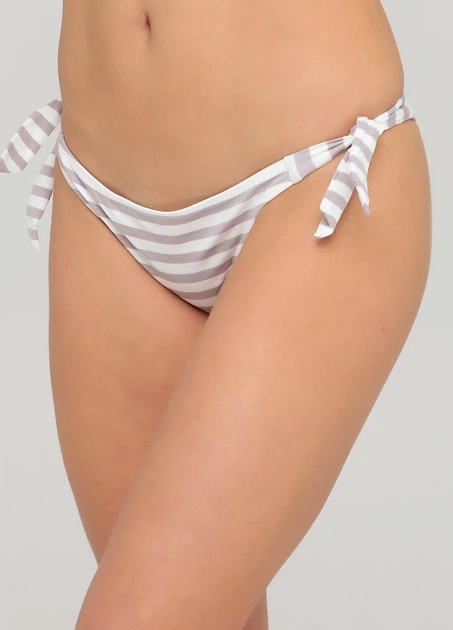 Купальні плавки H&M 42 Білий 0184123_бел.сер.полоска_03 - Фото 1 Купальні плавки H&M 42 Білий 0184123_бел.сер.полоска_03 - зображення 1