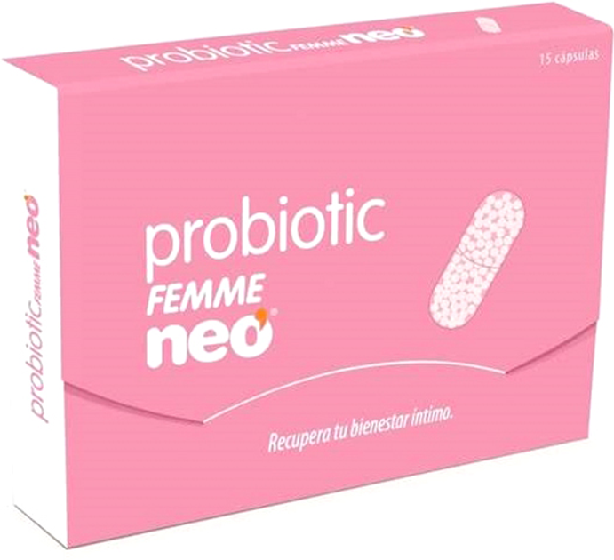 Probiotyk Neo Probiotic Femme 15 Capsules (8436036591052) - obraz 1