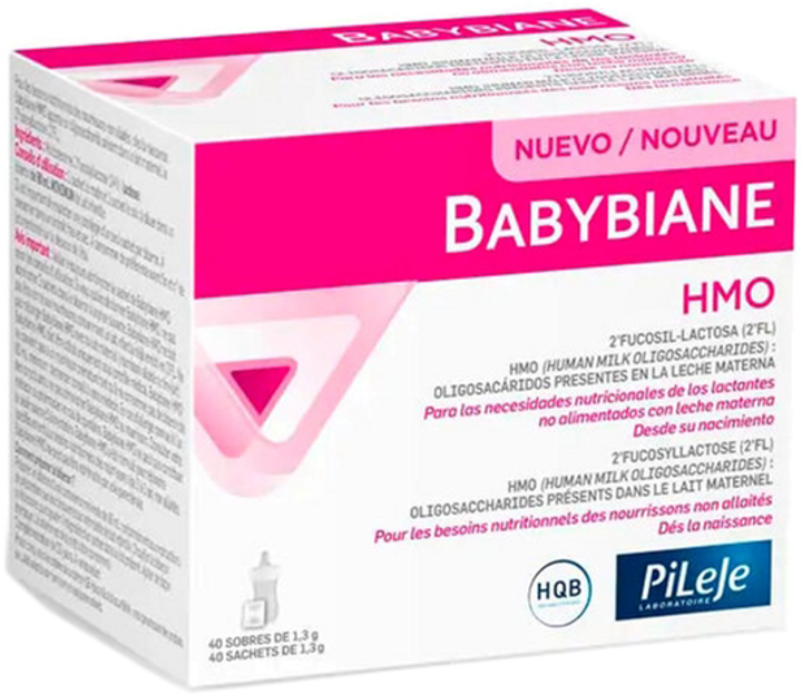 Probiotyk PiLeJe Babybiane HMO 40 Envelopes (3701145600359) - obraz 1