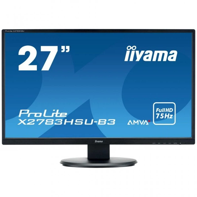 Монитор iiyama X2783HSU-B3 - изображение 2