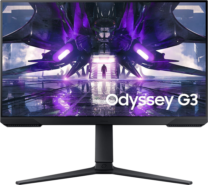 Monitor 24" Samsung Odyssey G3 Black (LS24AG320NUXEN) - obraz 1