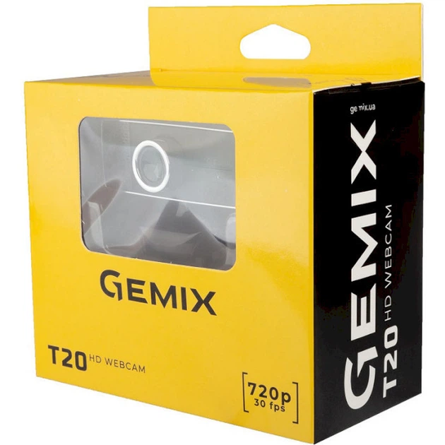 Web камера Gemix T20, Black (T20HD720P) - изображение 2