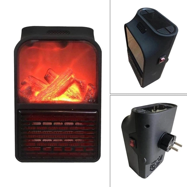 Обігрівач Flame Heater 900W /Портативний/ тепловентилятор/ Дуйчик - зображення 3