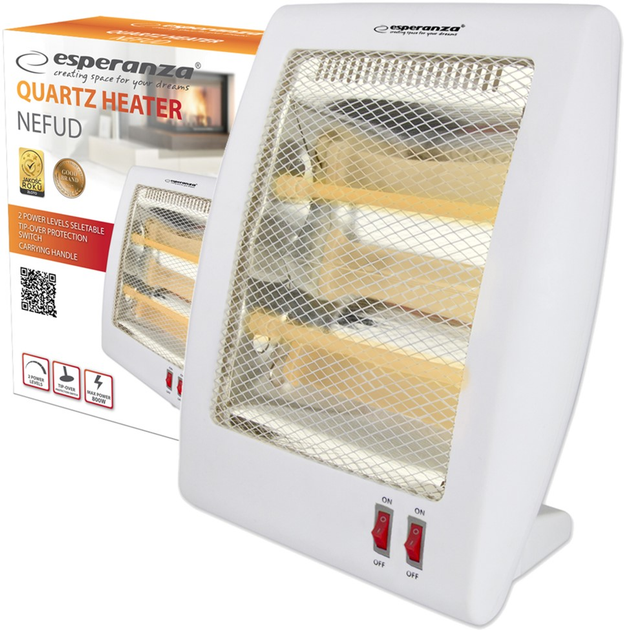 Grzejnik kwarcowy Esperanza NEFUD 400W/800W (EHH010) - obraz 3