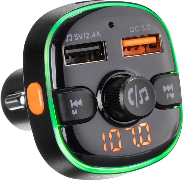 FM-трансмиттер Gelius Pro RGB-QC GP-FMT050 (2099900823015) - Фото 9 FM-трансмиттер Gelius Pro RGB-QC GP-FMT050 (2099900823015) - изображение 9