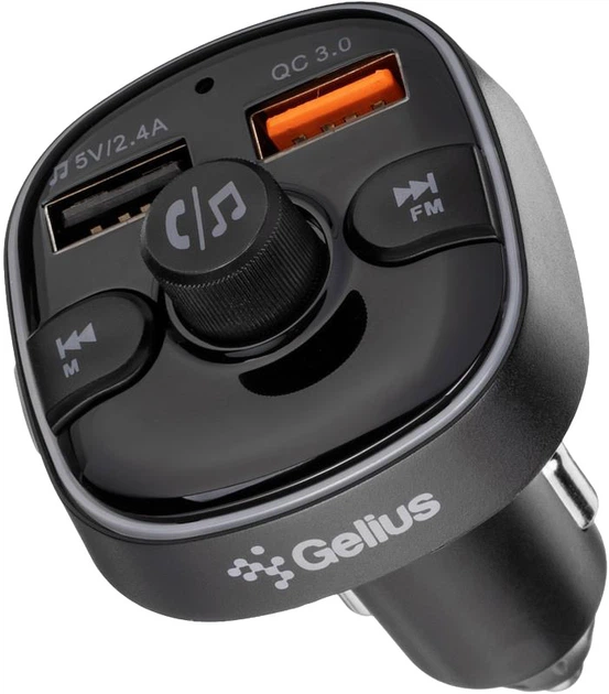 FM-трансмиттер Gelius Pro RGB-QC GP-FMT050 (2099900823015) - Фото 8 FM-трансмиттер Gelius Pro RGB-QC GP-FMT050 (2099900823015) - изображение 8