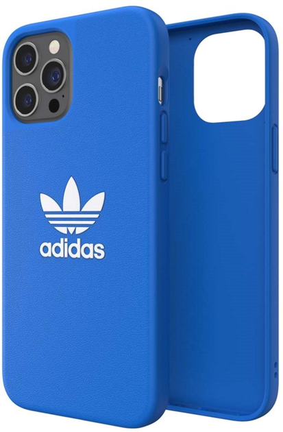 Панель Adidas OR Moulded Case Basic для Apple iPhone 12 Pro Max Блакитно-Білий (8718846083522) - зображення 1