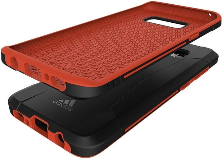 Etui plecki Adidas SP Solo Case do Samsung Galaxy S8 Black-red (8718846051637) - obraz 1