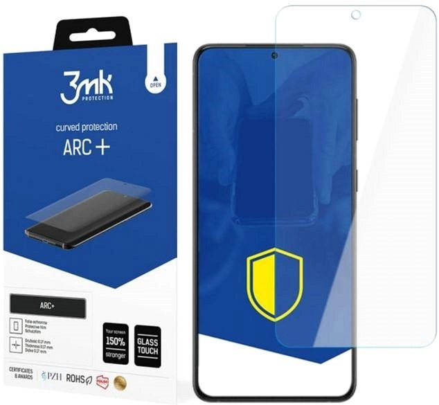 Захисне скло 3MK ARC+ Fullscreen для Samsung Galaxy S23 (903108512589) - зображення 1