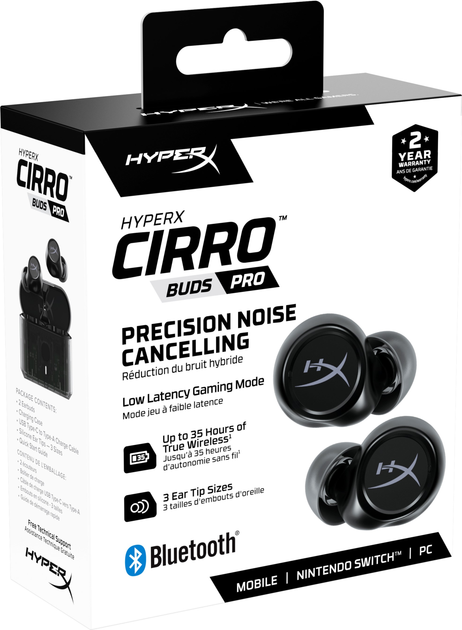 【新品】HyperX Cirro Buds Pro ワイヤレスイヤホン ブラック Amazon.co.jp: HyperX Cirro Buds Pro トゥルーワイヤレス
