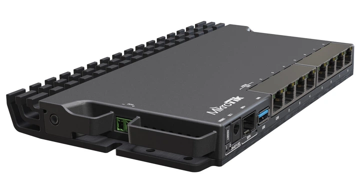 Маршрутизатор MikroTik RB5009UG+S+IN (7x1GE LAN, 1xSFP+, 1x2.5GE LAN, 1xUSB 3.0, PoE in, DC, 2-pin) Black - Фото 2 Маршрутизатор MikroTik RB5009UG+S+IN (7x1GE LAN, 1xSFP+, 1x2.5GE LAN, 1xUSB 3.0, PoE in, DC, 2-pin) Black - изображение 2