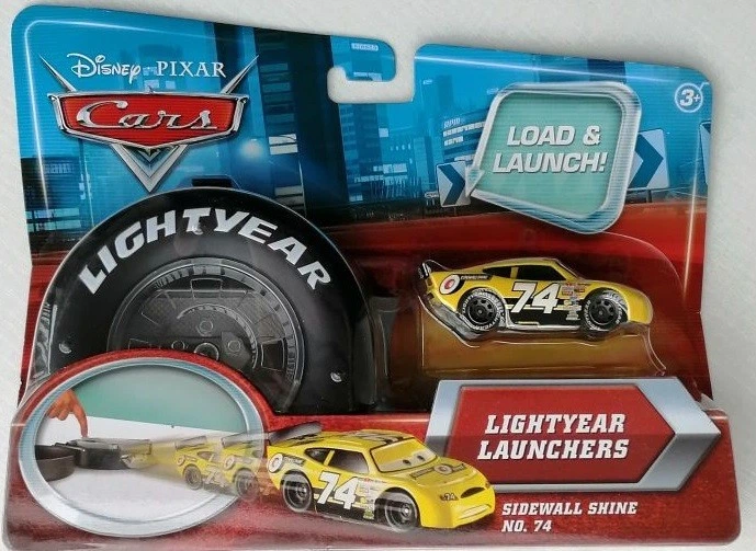Тачки: Сайдвол Шайн с запускателем №74 Disney Pixar Cars Lighyear
