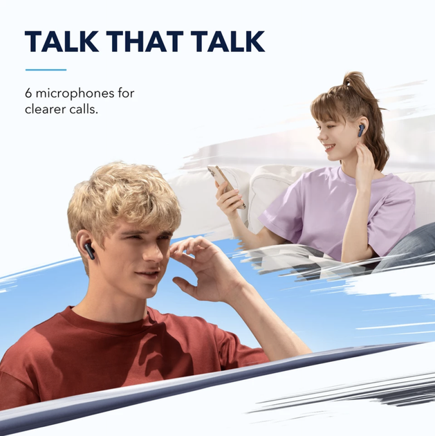 Бездротові навушники Anker Soundcore life p3 True Wireless - Фото 5 Бездротові навушники Anker Soundcore life p3 True Wireless - зображення 5