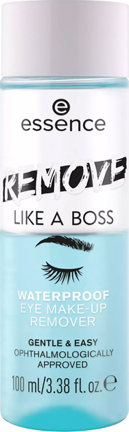 Міцелярна вода Essence Cosmetics Remove Like A Boss Desmaquillante De Ojos Waterproof 100 мл (4059729371911) - зображення 1