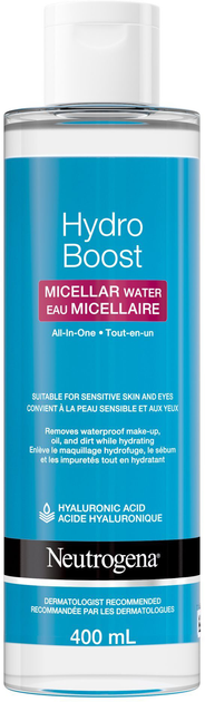 Woda micelarna Neutrogena Hydro Boost Micellar Water 400 ml (3574661471198) - obraz 1