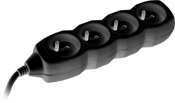 Listwa Tracer PowerWatch 3 m czarna (4 gniazda) (TRALIS44615) - obraz 3