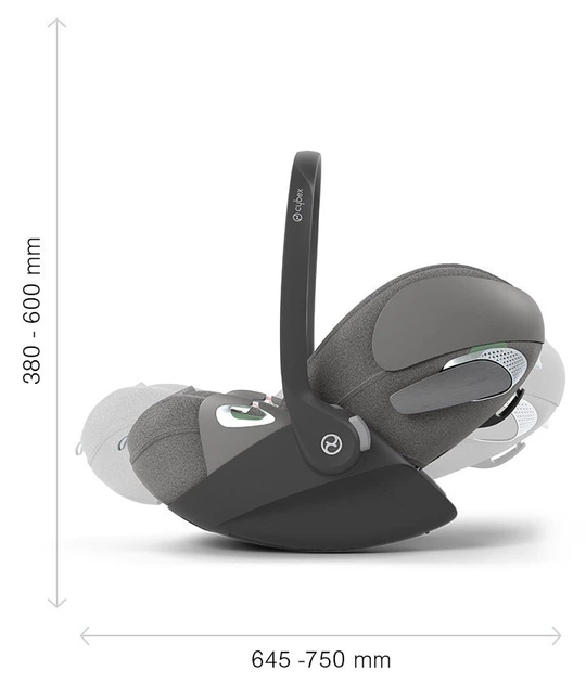 Автокресло Cybex Cloud T i-Size гр. 0+ 0-13 кг PLUS Sepia Black, 4063846402571 - изображение 14