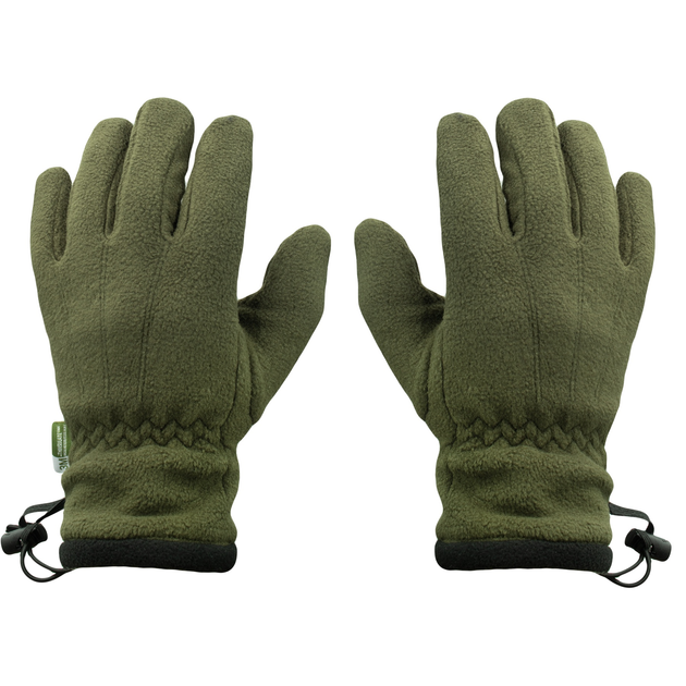 Перчатки флисовые Vik-Tailor Thinsulate Olive S/M - изображение 2