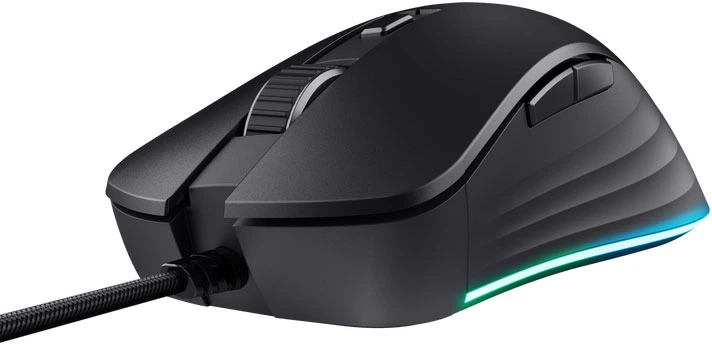 Mysz Trust GXT 924 Ybar+ USB Black (8713439248906) - Zdjęcie 3 Mysz Trust GXT 924 Ybar+ USB Black (8713439248906) - obraz 3