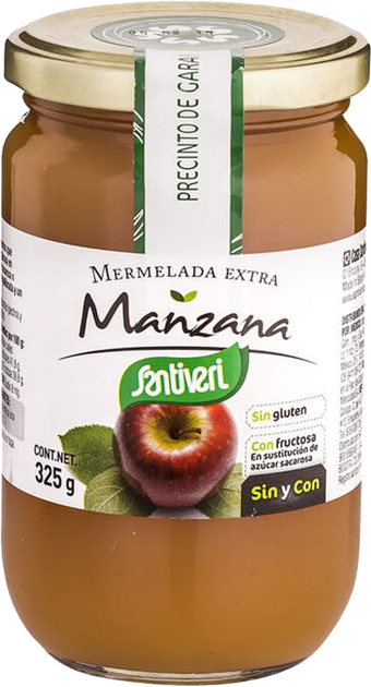 Dżem bez cukru Santiveri Apple Jam 325g (8412170001930) - obraz 1