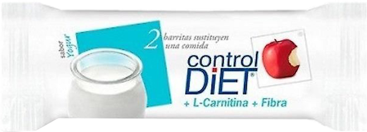 Батончики Nutrisport Control Diet Yogurt Bars 24 шт (8499990236148) - зображення 1