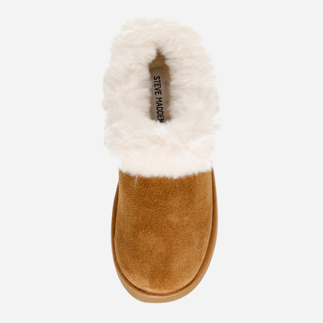 Śniegowce mukluki damskie z futerkiem Steve Madden Chaplin Slide SM11002735-839 38 23.8 cm Brązowe (8720857267006) - obraz 6