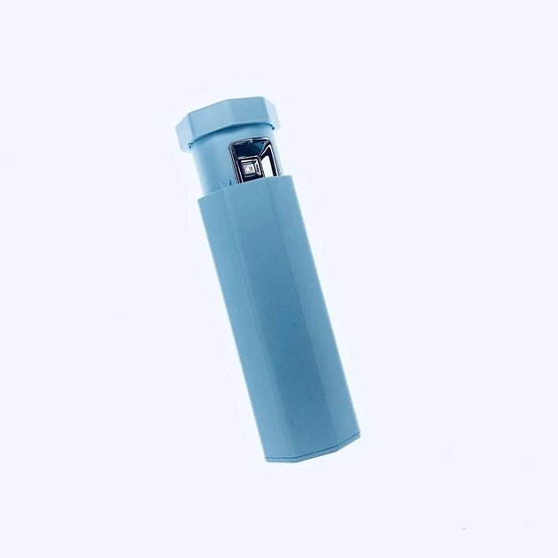 Портативний кишеньковий телескопічний стерилізатор UVС блакитний - зображення 2