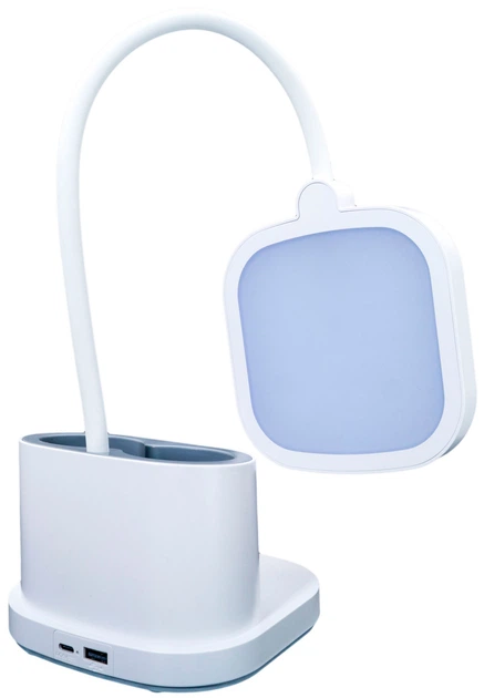 Настольная лампа с аккумулятором Quantum VERONA QM-TL1060 LED 5W 450lm 4100К USB 5V 4000mAh c Power Bank - изображение 3