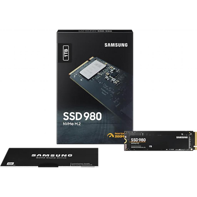 Накопичувач Samsung 980 1ТB M.2 2280 PCIe 3.0 x4 NVMe V-NAND MLC (MZ-V8V1T0BW) - Фото 6 Накопичувач Samsung 980 1ТB M.2 2280 PCIe 3.0 x4 NVMe V-NAND MLC (MZ-V8V1T0BW) - изображение 6