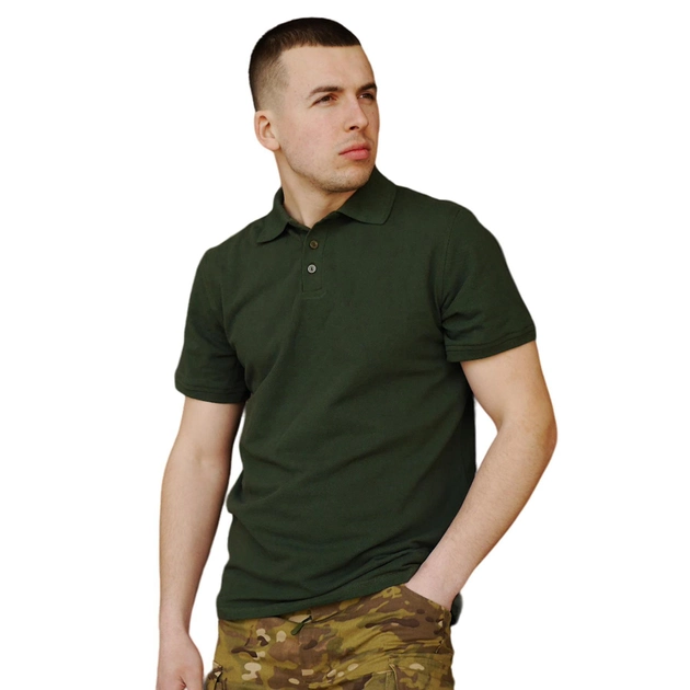 Тактичні футболки Лакоста Оліва L - зображення 1