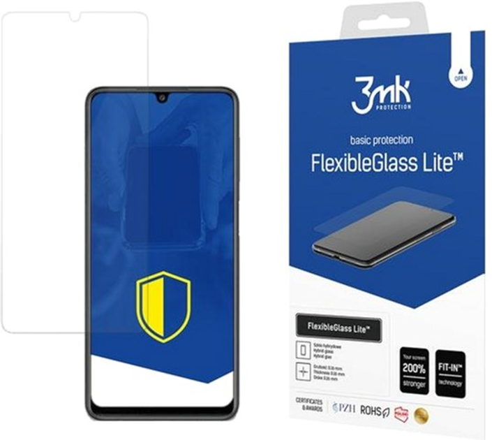 Szkło hybrydowe 3MK FlexibleGlass Lite do Samsung Galaxy M22 (5903108437752) - obraz 1