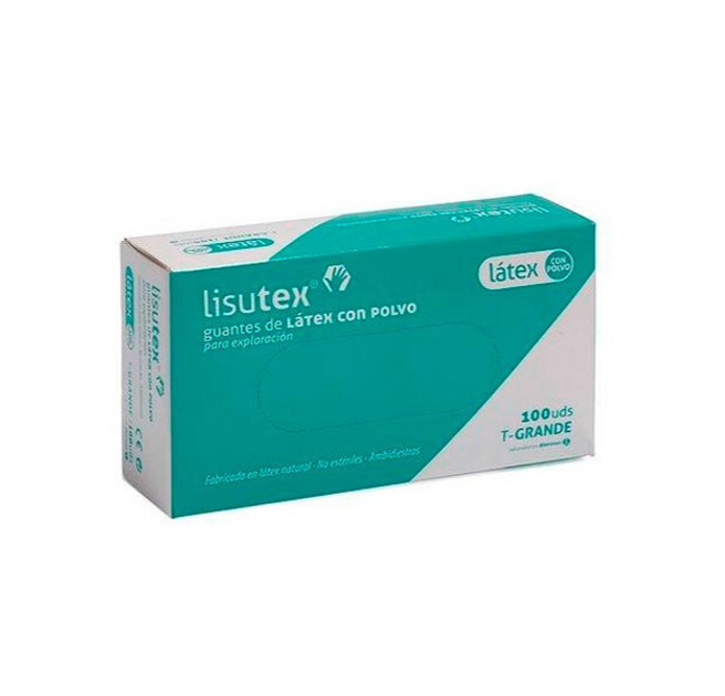 Рукавички медичні Lisutex Vinyl Gloves Medium Size 100 U (8470001721532) - зображення 1