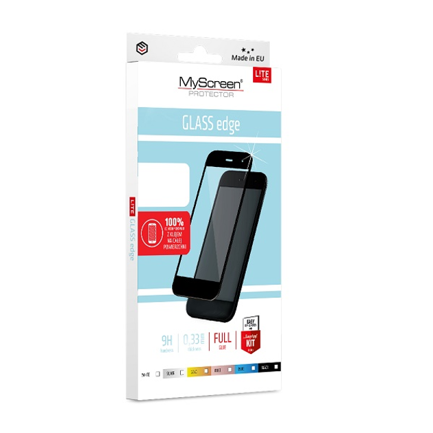 Захисне скло MyScreen Diamond Glass Edge Lite для OnePlus Nord N100 чорне (5901924998402) - зображення 2