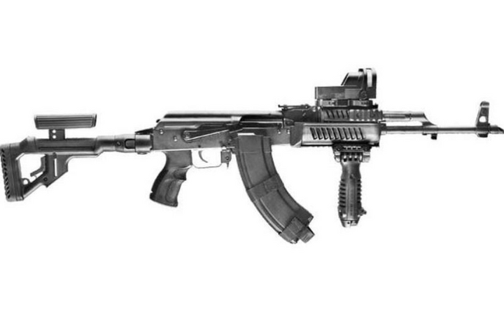 Рукоятка пистолетная FAB Defense AG Black для АК74, АКС, АК47, АКМ, Сайга - изображение 2